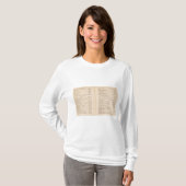 Statistische atlas 1900 9 t-shirt (Voorkant volledig)