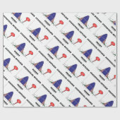 Statistische buitenbeentje binnenin je bent er Hum Cadeaupapier (Vlak)