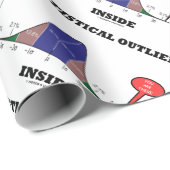 Statistische buitenbeentje binnenin je bent er Hum Cadeaupapier (Rol Hoek)