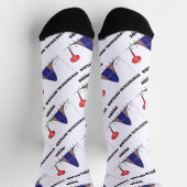 Statistische buitenbeentje binnenin je bent er Hum Sokken (Top)