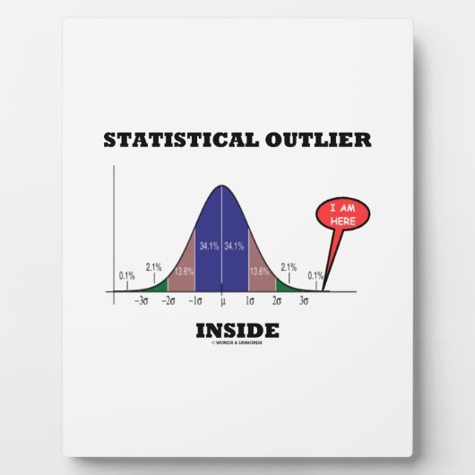 Statistische buitenste binnenzijde (Humor van de k Fotoplaat (Voorkant)
