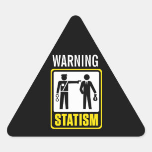 Statistische waarschuwing Sticker