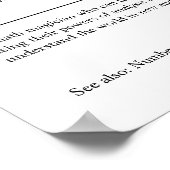 Statistist Speciaal Cadeau Poster (Hoek)