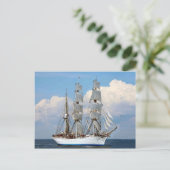 Statsraad Lemkuhl, Noors groot schip Briefkaart (Staand voorkant)