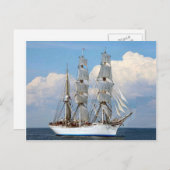 Statsraad Lemkuhl, Noors groot schip Briefkaart (Voorkant / Achterkant)