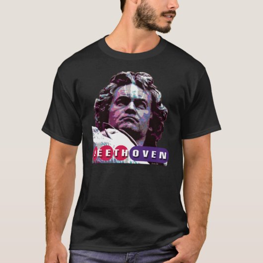 STATUE 2 VAN BEETHOVEN T-SHIRT (Voorkant)