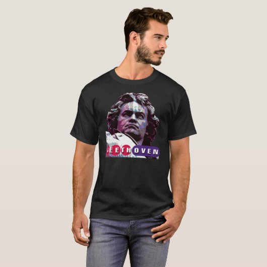 STATUE 2 VAN BEETHOVEN T-SHIRT (Voorkant volledig)