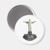 Statue: Christus de Redeemer: 3D-model: Magneet (Voorkant / Achterkant)