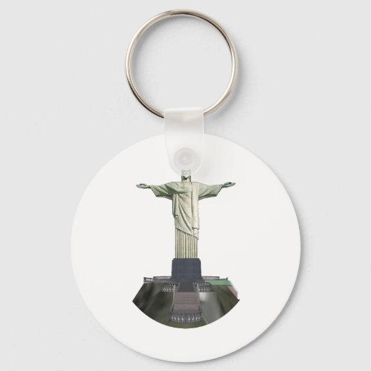 Statue: Christus de Redeemer: 3D-model: Sleutelhanger (Voorkant)