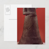 Statue de la Napirasu, echtgenote van Elamite King Briefkaart (Voorkant / Achterkant)