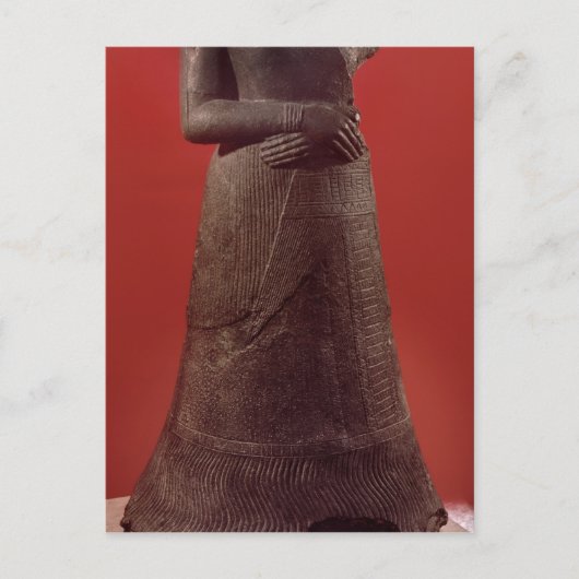 Statue de la Napirasu, echtgenote van Elamite King Briefkaart (Voorkant)