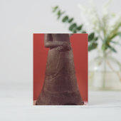 Statue de la Napirasu, echtgenote van Elamite King Briefkaart (Staand voorkant)