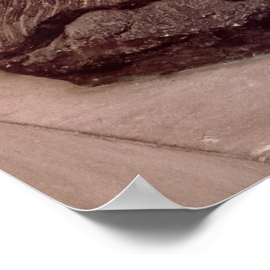 Statue de la Napirasu, echtgenote van Elamite King Poster (Hoek)