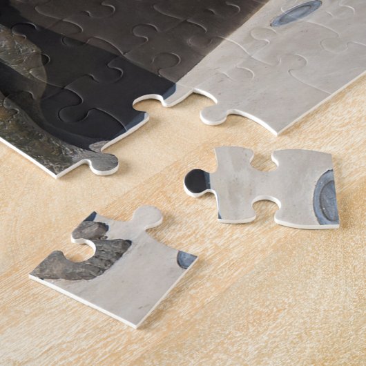 Statue Dherynia Cyprus. Legpuzzel (Zijkant)