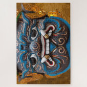 Statue Face bij het Grote Paleis Legpuzzel (Verticaal)