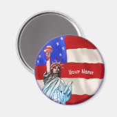 Statue Liberty Magneet (Voorkant / Achterkant)