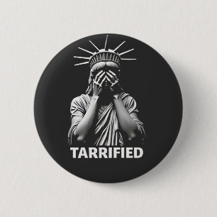 Statue Liberty New York America officieel aangekon Ronde Button 5,7 Cm