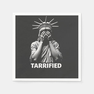 Statue Liberty New York America officieel aangekon Servet