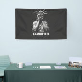 Statue Liberty New York America officieel aangekon Spandoek (Beurs)