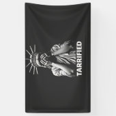 Statue Liberty New York America officieel aangekon Spandoek (Verticaal)