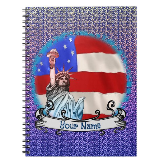 Statue Liberty Notitieboek (Voorkant)