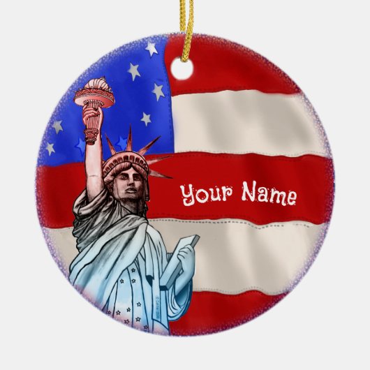 Statue Liberty ornament (Voorkant)
