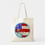 Statue Liberty Tote Bag (Achterkant)