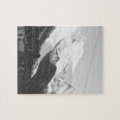 Statue Michel-Gabriel Paccard Mont Blanc Chamonix Legpuzzel (Horizontaal)