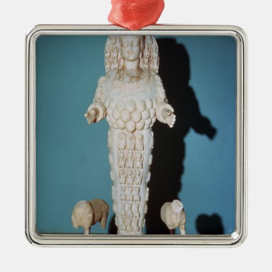 Statue of Artemis with Hunting Dogs, c.AD 135-75 Metalen Ornament (Voorkant)