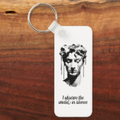 Statue of David by Michelangelo Sleutelhanger (Voorkant)