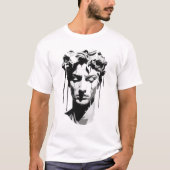 Statue of David by Michelangelo T-shirt (Voorkant)