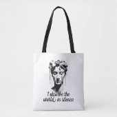 Statue of David by Michelangelo Tote Bag (Voorkant)