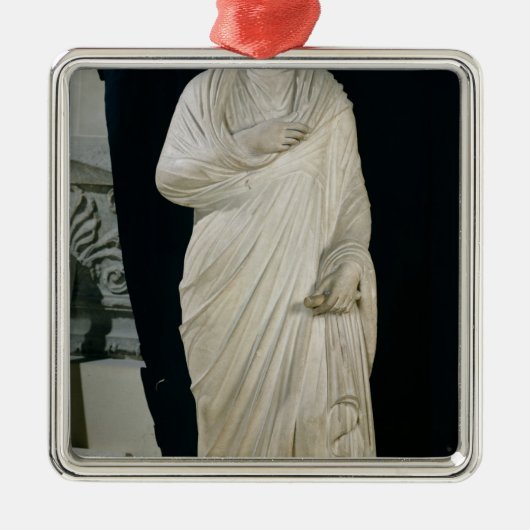 Statue of Julian the Apostate Metalen Ornament (Voorkant)