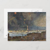 STATUE OF LIBERTY, 1886 BRIEFKAART (Voorkant / Achterkant)