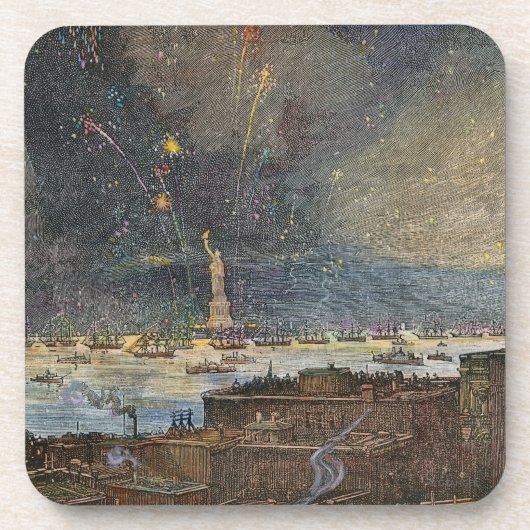 STATUE OF LIBERTY, 1886 ONDERZETTER (Voorkant)