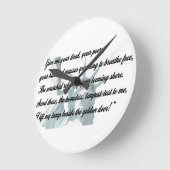 Statue of Liberty - Give me your tired... Ronde Klok (Hoek)