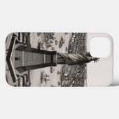 Statue Of Liberty In New York Harbor Case-Mate iPhone Case (Achterkant (horizontaal))