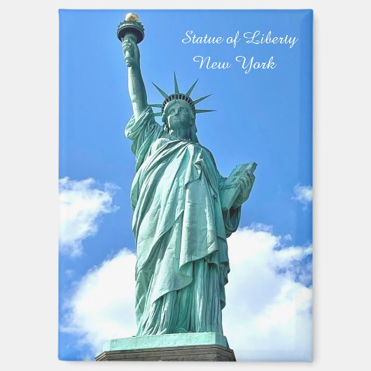 Statue of Liberty New York Magnet  (Voorkant)