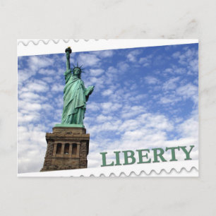 Statue of Liberty - New York / New Jersey Briefkaart