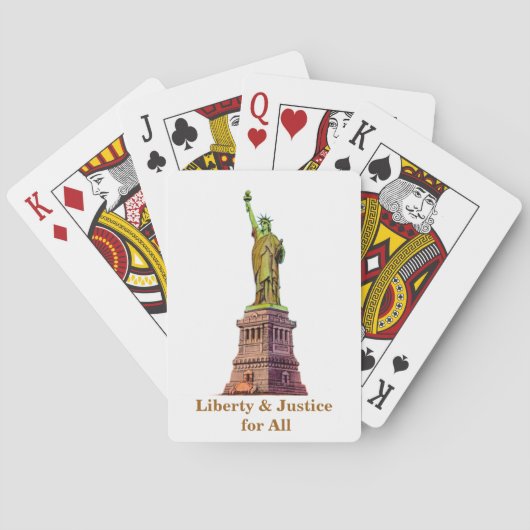 Statue of Liberty Playing Cards Pokerkaarten (Achterkant)