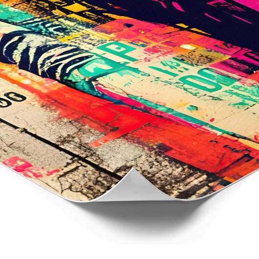 Statue of Liberty Pop Art  Poster (Hoek)