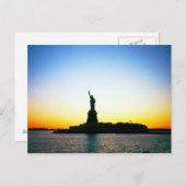 "Statue of Liberty" postcard Briefkaart (Voorkant / Achterkant)