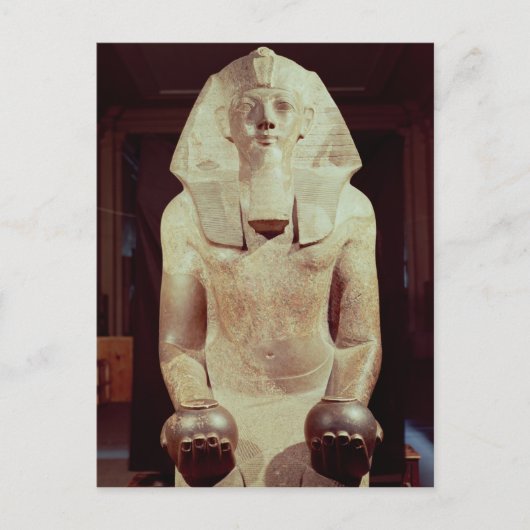 Statue of Queen Makare Hatshepsut Briefkaart (Voorkant)