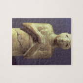 Statue of the God Utu, Mesopotamian, c.2400 BC (li Legpuzzel (Horizontaal)