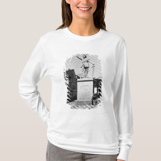 Statue of William Tell, c.1860-90 T-shirt (Voorkant)