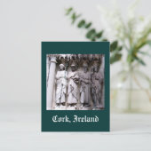 Statues of Cork, Ireland Briefkaart (Staand voorkant)