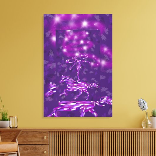 Statuesque Canvas afdrukken (Insitu (Woonkamer))