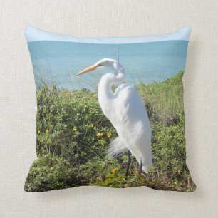 Statuesque Heron Kussen