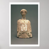Statuette of Persephone, Attic, c.500 BC (terracot Poster (Voorkant)