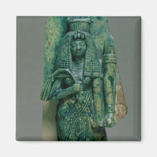 Statuette of Queen Tiye, echtgenote van Amenophis  Magneet